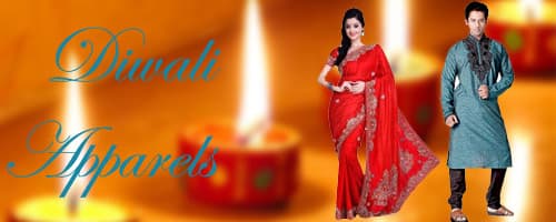 Online Diwali Apparels to Udaipur