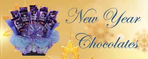 New Year Chocolate Delivery to Pondicherry