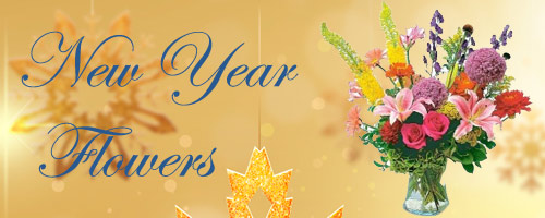 New Year Flowers to Rajkot