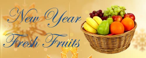 New Year Fresh Fruits to Ahmednagar