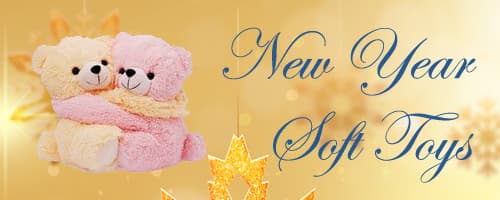 New Year Soft Toy to Gurgaon