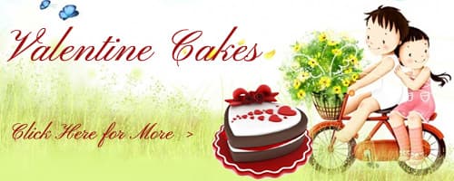 Valentine's Day Cakes to Bardoli