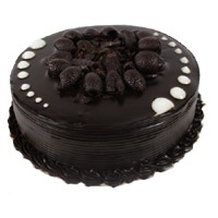 Karwa Chauth Eggless Chocolate Cake to India