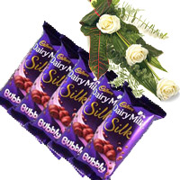 Cadbury Chocolates and Flowers to India