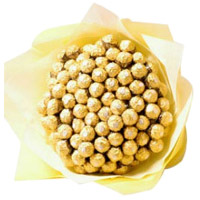 Gifts to India. Order on Diwali for 80 Pcs Ferrero Rocher Bouquet of Chocolates in India