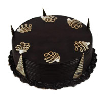 Buy 1 Kg Eggless Chocolate Truffle Rakhi Cake Delivery in India From 5 Star Hotel