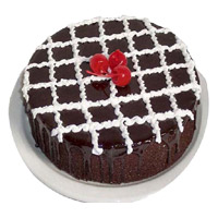 1 Kg Chocolate Truffle Cakes to India Online From 5 Star Hotel on Rakhi