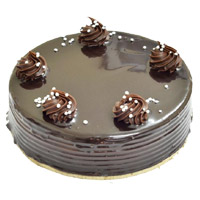 Get Rakhi with Cakes to India. 2 Kg Chocolate Truffle Cake From 5 Star Hotel