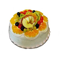 Durga Puja Eggless Fruit Cake to India