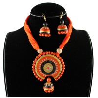 Rakhi Gifts in India to Send Kundan Set with Tikka and Ear Ring