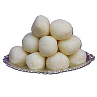 Send Birthday Gifts to India. 1 Kg Rasgulla in Sweets to India