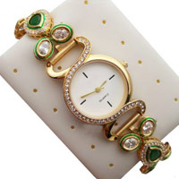 Place Order for SONATA WOMEN'S WATCH-8067YM01 Gifts in India on Rakhi