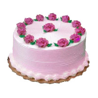 Cake Delivery in India for 500 gm Strawberry Cake