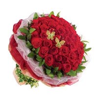 Send Rakhi Flowers to India